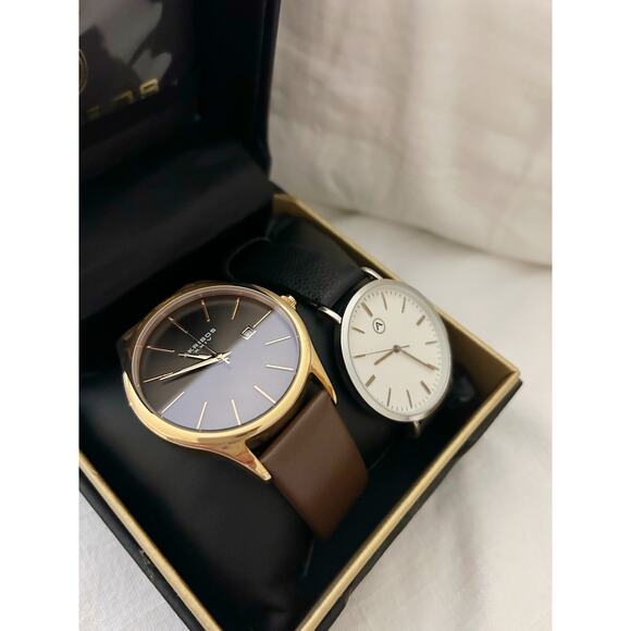AKRIBOS XXIV Men’s 2 Piece Watch Bundle 2 Watches His and Hers Unisex Smart main image 9